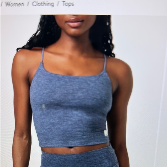 Vuori Lux Cami, M, Azure Heather - Picture 4 of 6